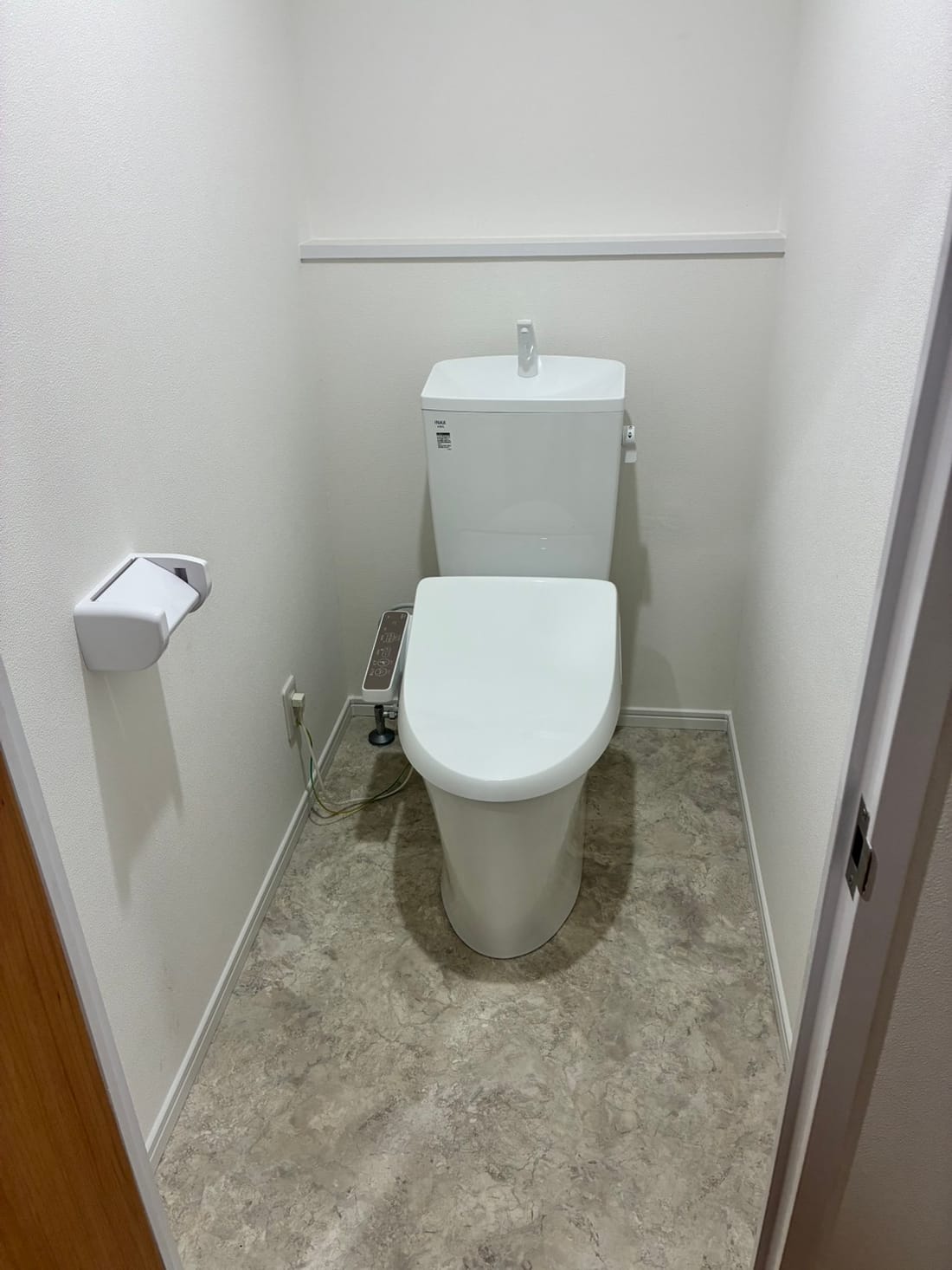 Toilet after renovation