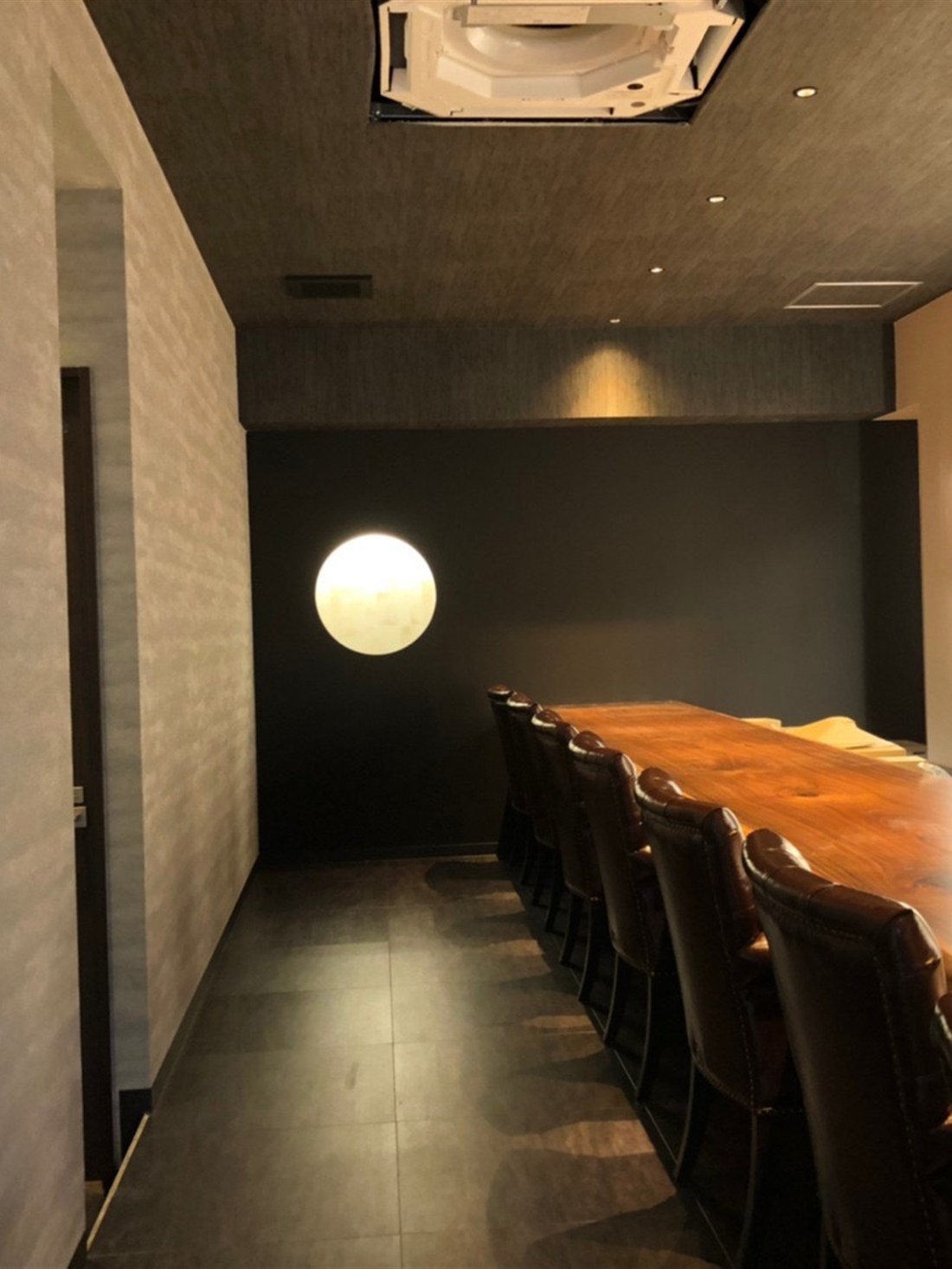Private dining room after renovation
