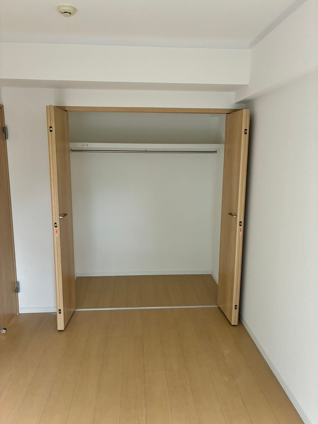Closet after renovation