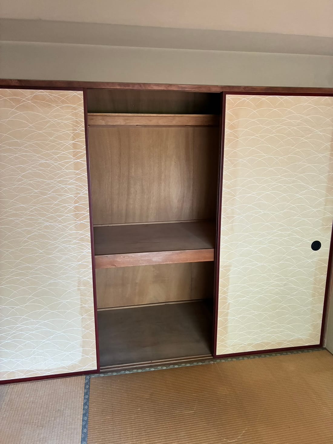 Closet before renovation
